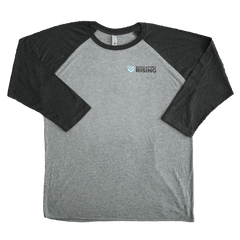 Educators Rising Raglan Tee - Charcoal/Black