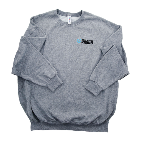 Educators Rising Crewneck Sweatshirt - Gray