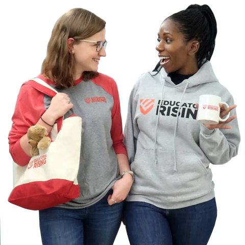 Educators Rising Raglan Tee (Old color-will be discontinued)